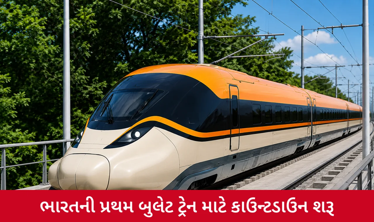 ભારતની ડ્રીમ બુલેટ ટ્રેન: 12 સ્ટેશનો, હાઈટેક ટ્રેક અને આધુનિક ટેક્નોલોજીની ઝલક