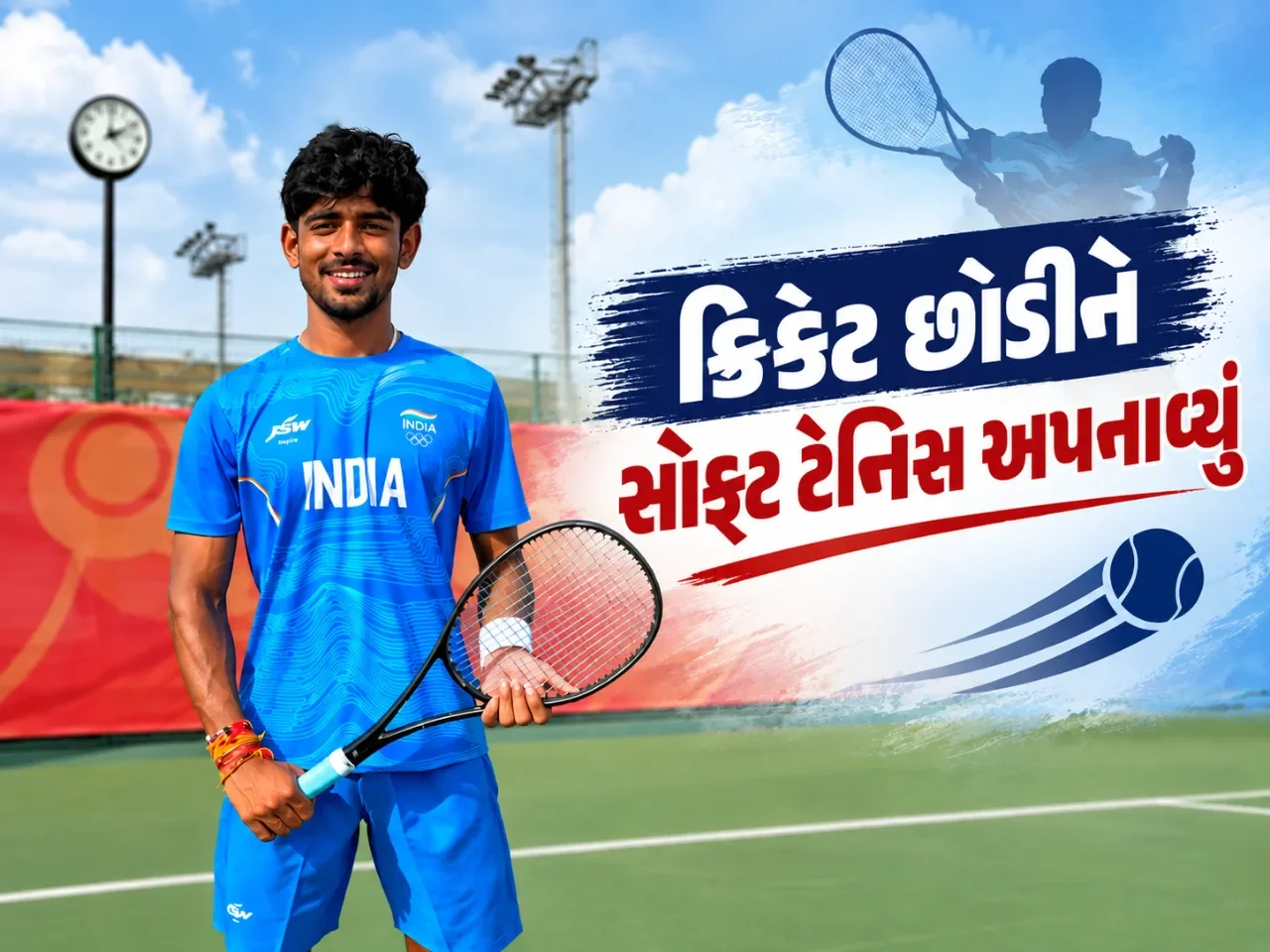 ક્રિકેટર બનવા નીકળેલા જય મીણાએ સોફ્ટ ટેનિસમાં ભારતનું નામ રોશન કર્યું