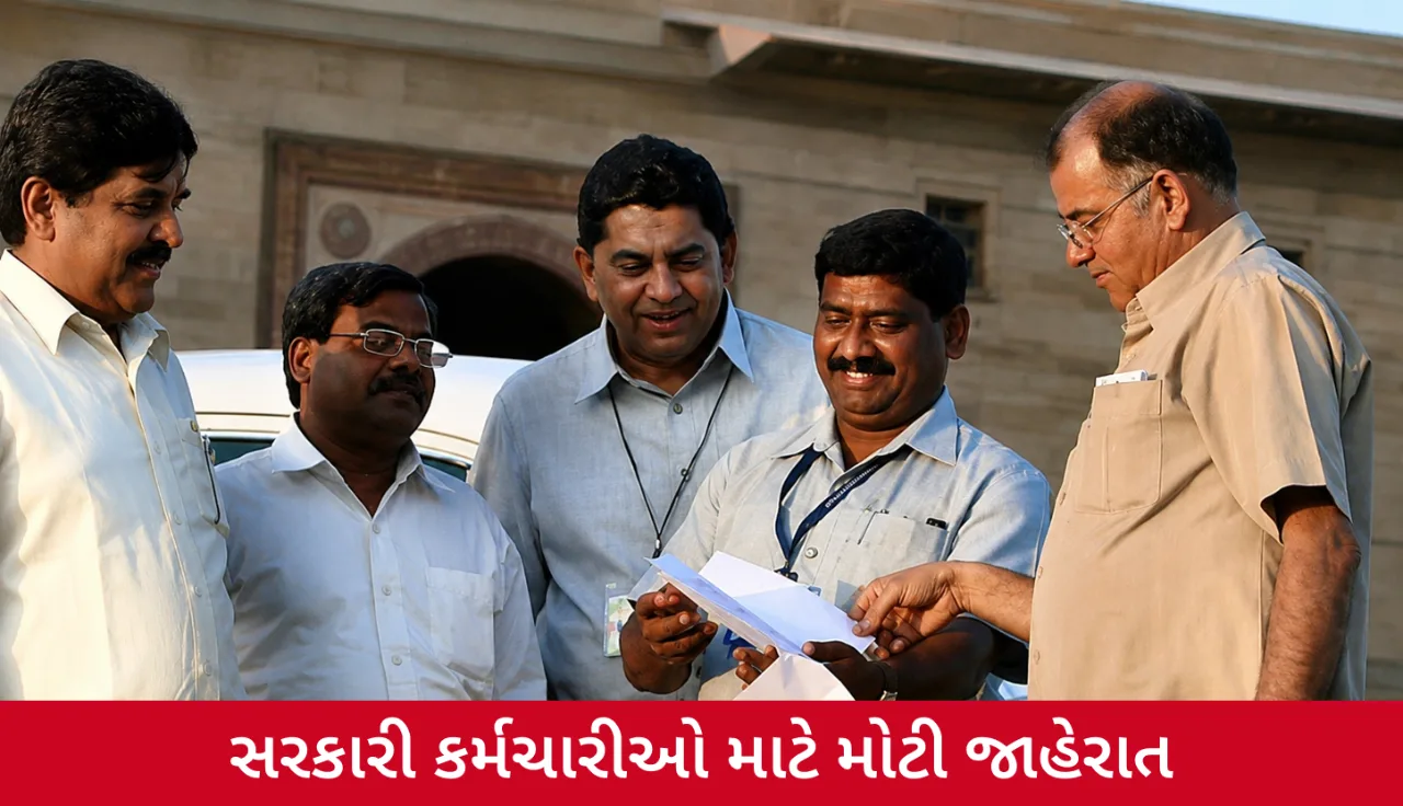 સરકારનો મોટો નિર્ણય! DA વધતા કર્મચારીઓના પગારમાં થશે વધારો