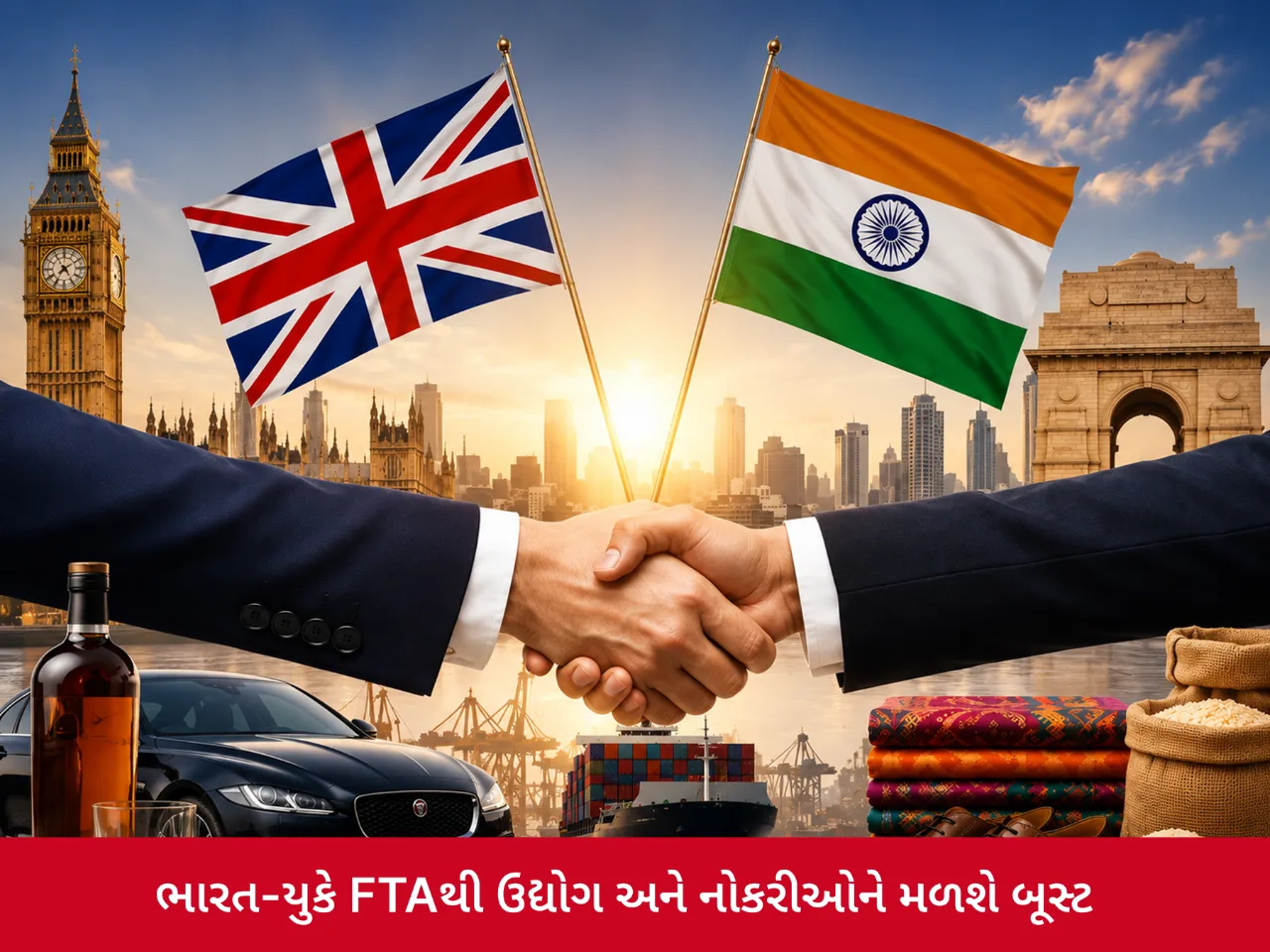 ઝીરો ટેરિફથી વધશે વેપાર, ભારત-યુકે FTAના 5 મોટા ફાયદા જાણો