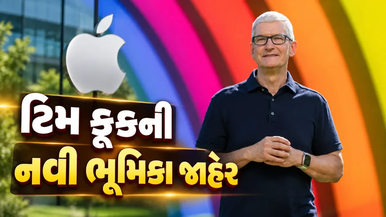 ટિમ કૂકની વિદાય નહીં પરંતુ ભૂમિકા બદલાશે