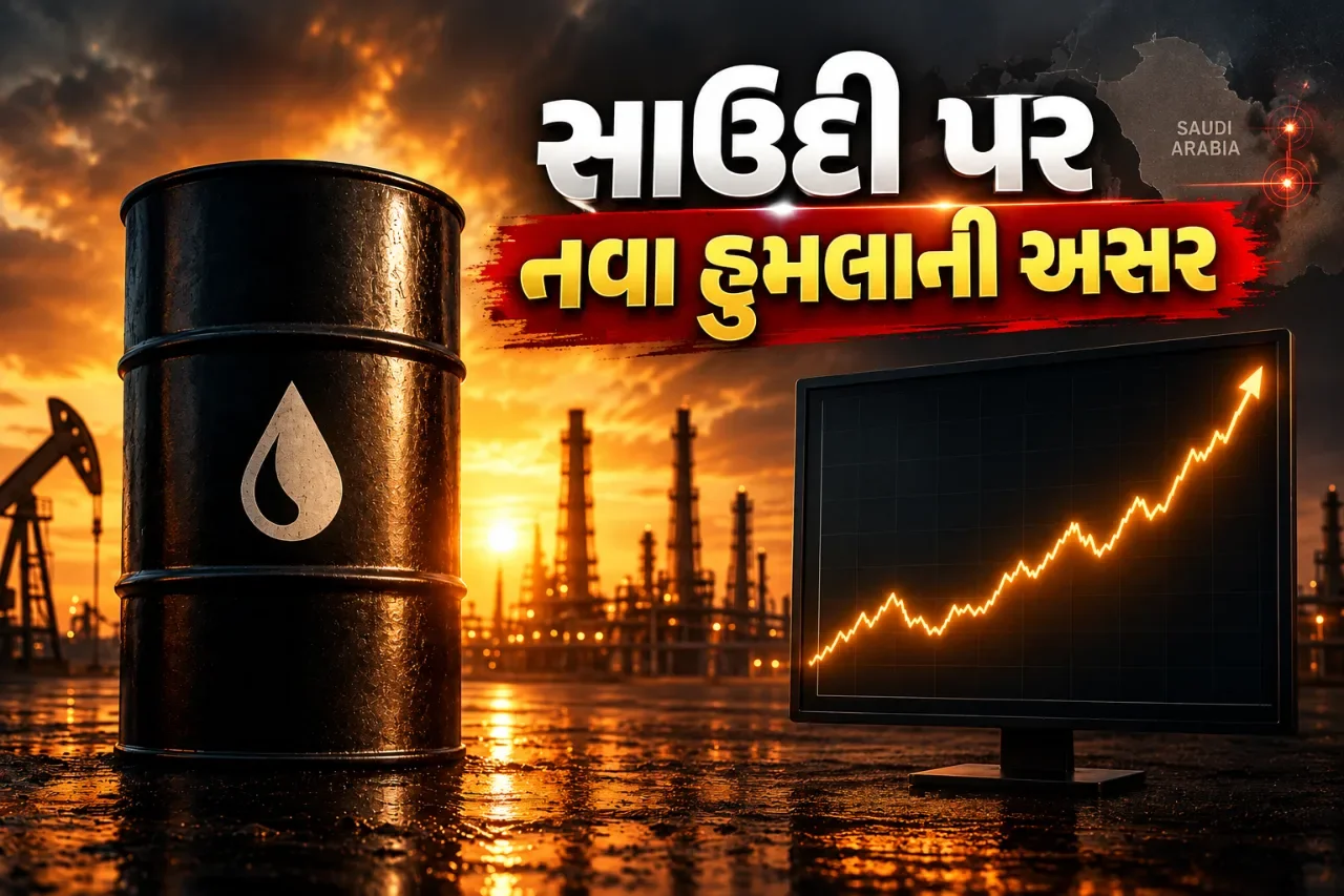 . સાઉદી અરેબિયા પર હુમલા બાદ તેલ બજારમાં ચિંતા, ભાવ ૨ ટકાથી વધુ વધ્યા